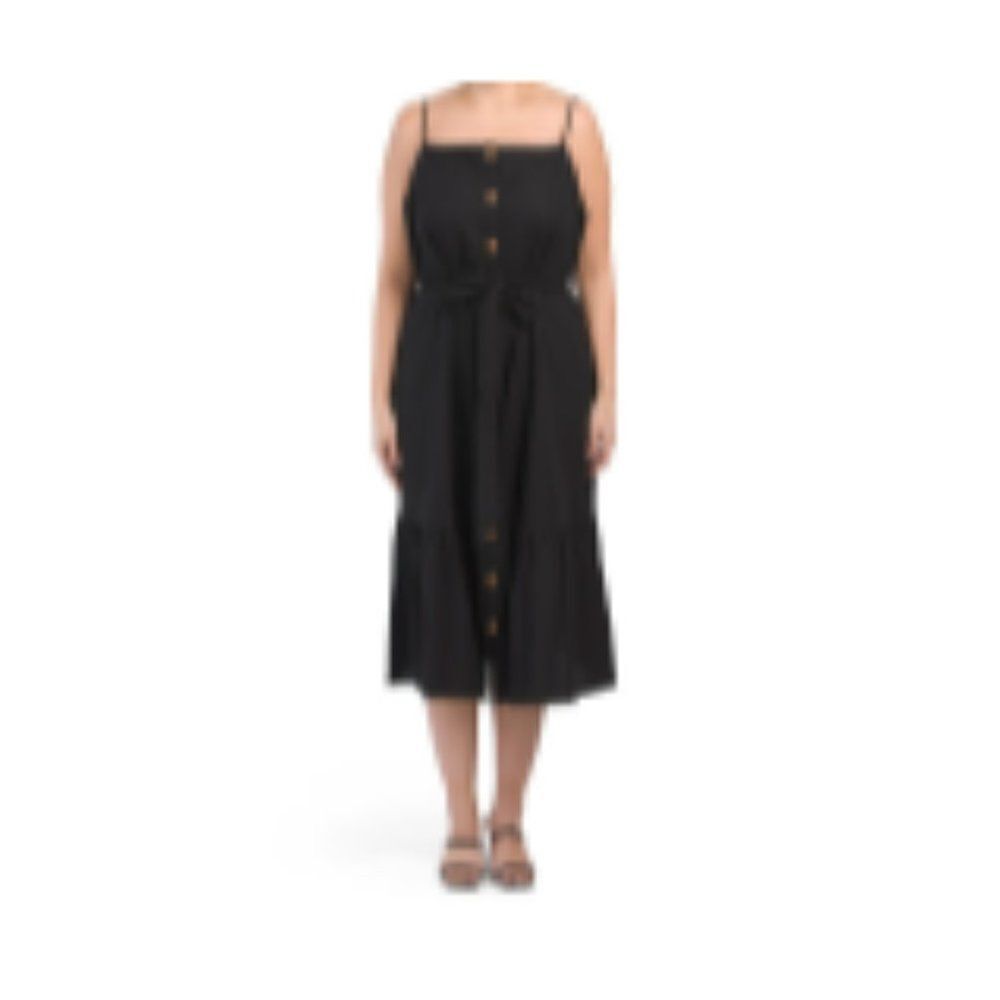 City Chic | Plus Wild Buttons Dress - Picture 10 of 10